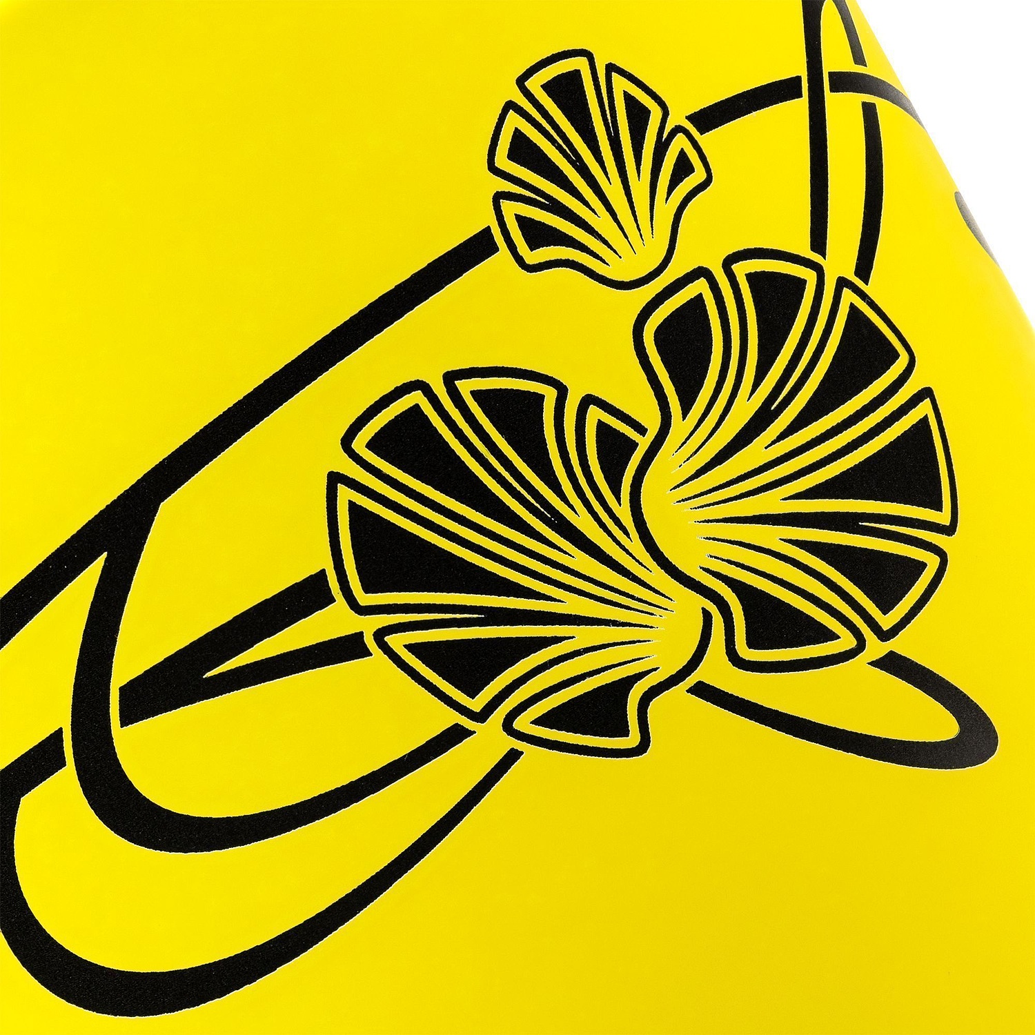 Кружка Surprise Touch Black с покрытием софт-тач, желтая с логотипом