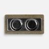 Значок Magnet Matto, бронзовый с логотипом