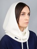 Капор-капюшон Zaliv, молочный с логотипом
