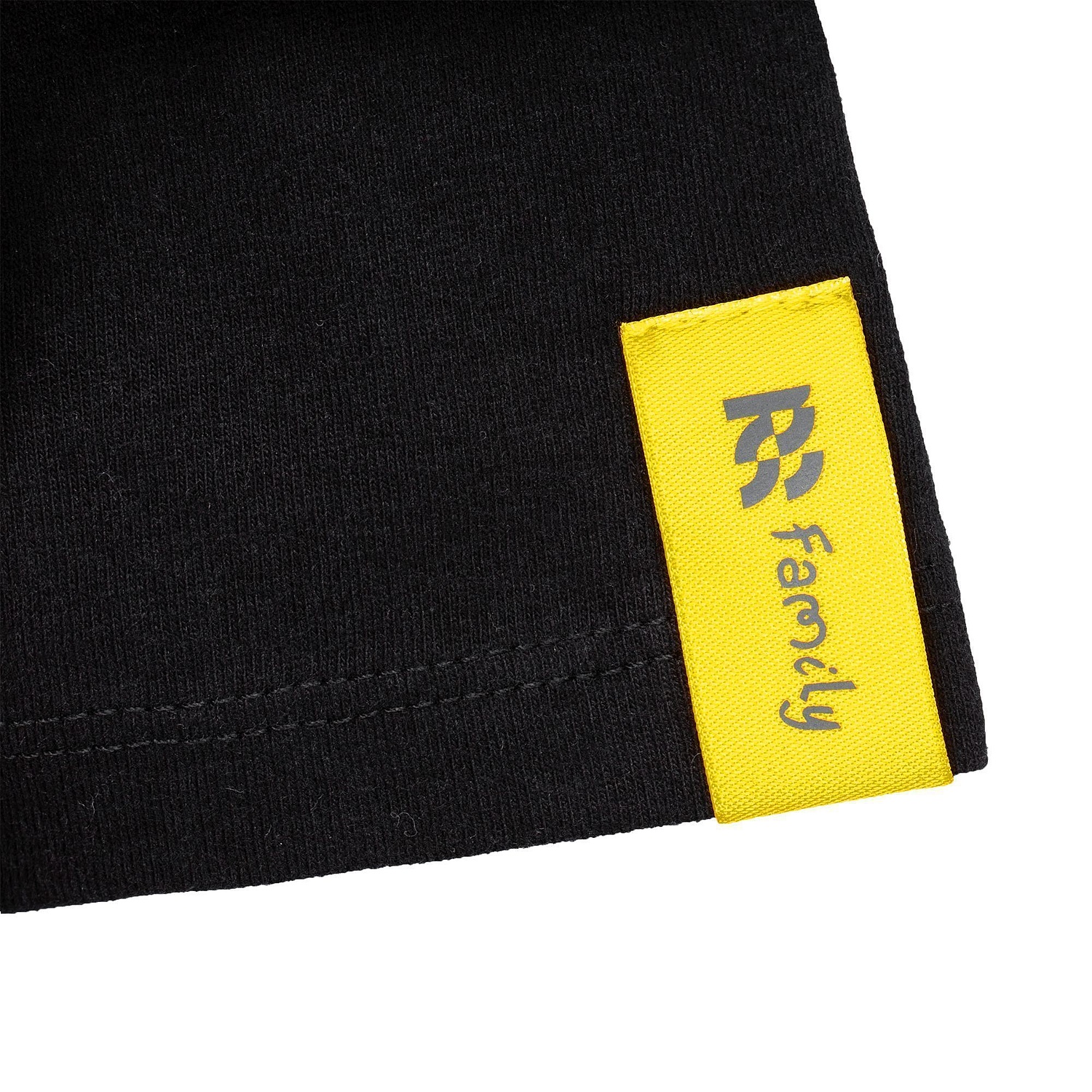 Лейбл тканевый Epsilon, S, желтый