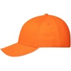 Бейсболка Spiker, оранжевая с белым с логотипом