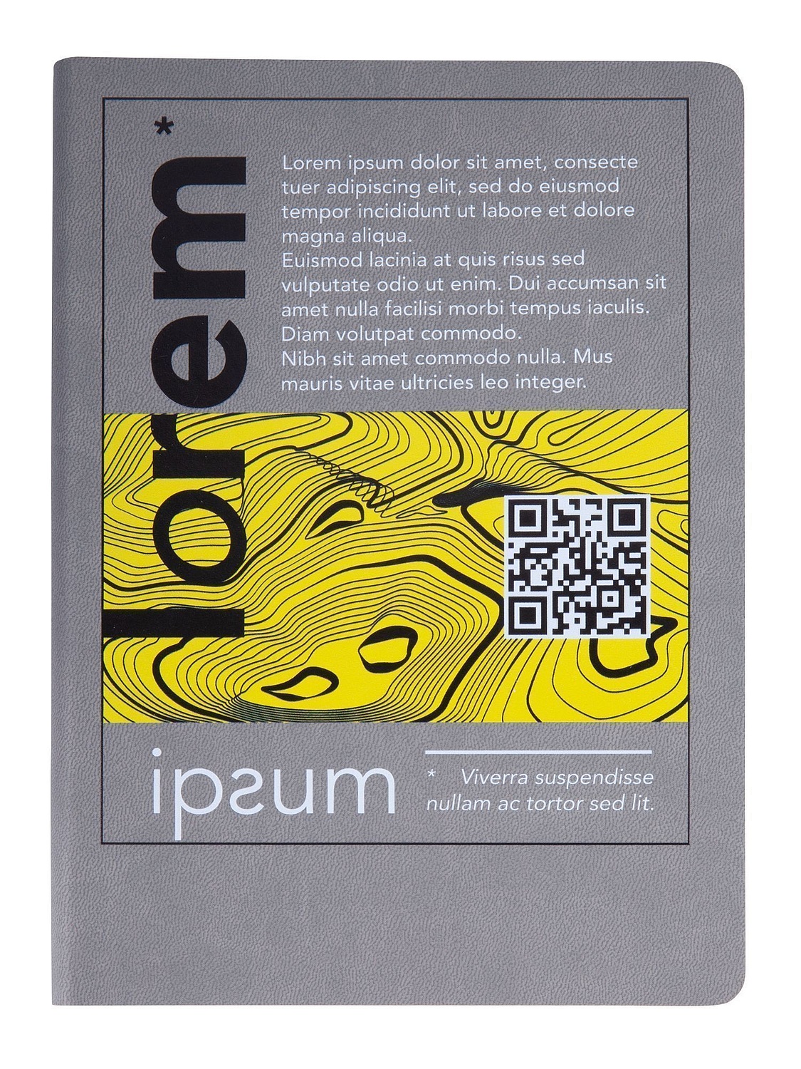 Ежедневник Romano, недатированный, серый