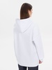 Худи оверсайз унисекс Outshine, белое, размер XL/2XL