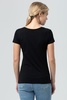 Футболка женская Martin Women, черная с логотипом