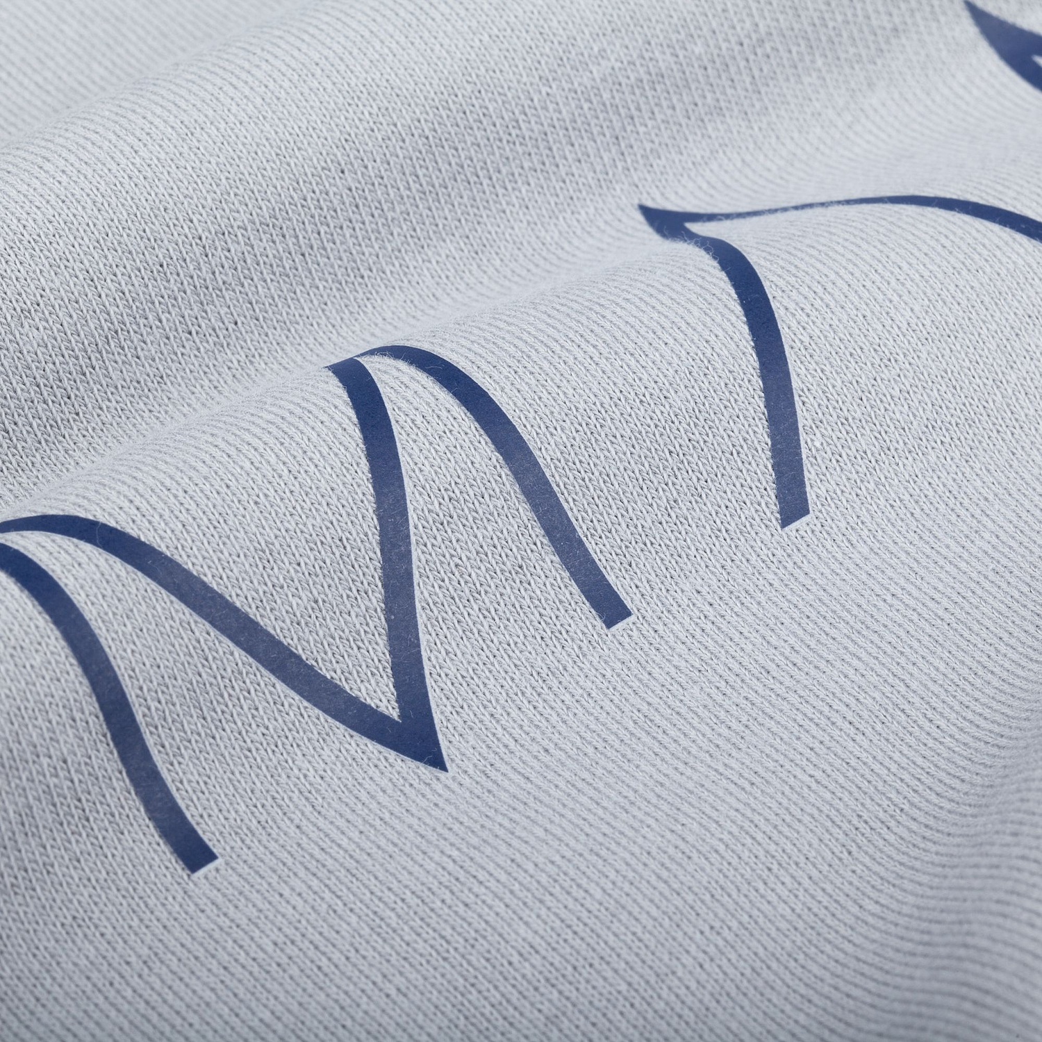 Свитшот оверсайз унисекс Vozduh, светло-серый с логотипом