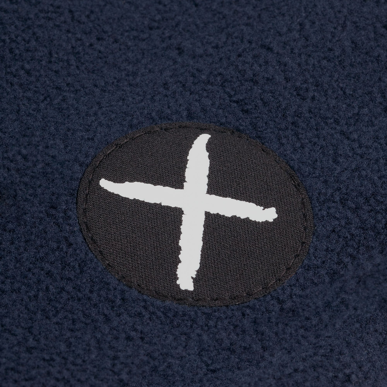 Балаклава-капюшон Nesse, темно-синяя с логотипом