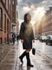 Дождевик Rainman Zip, черный с логотипом