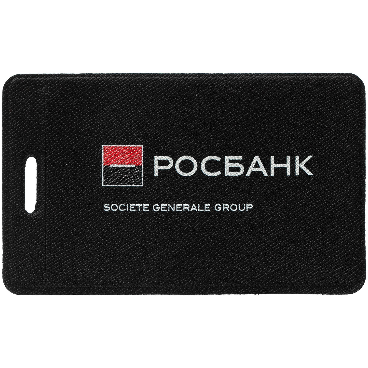 Чехол для пропуска Devon, черный с логотипом