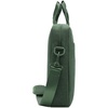 Сумка для ноутбука L225, зеленая с логотипом