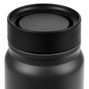 Термостакан Hardproof, черный с логотипом
