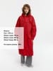 Дождевик RainDrop, красный с логотипом