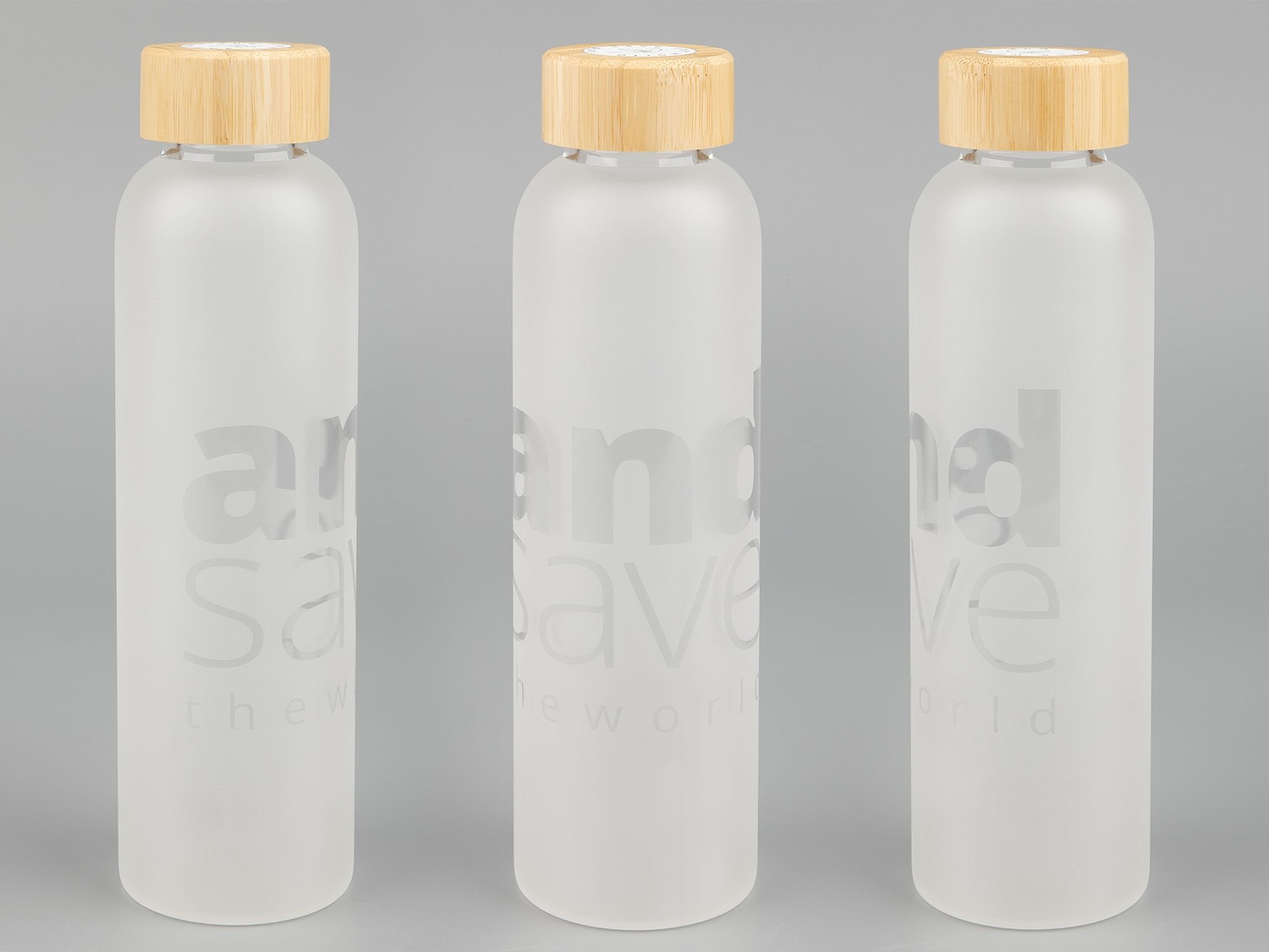 Бутылка для воды Nube, матовая с логотипом