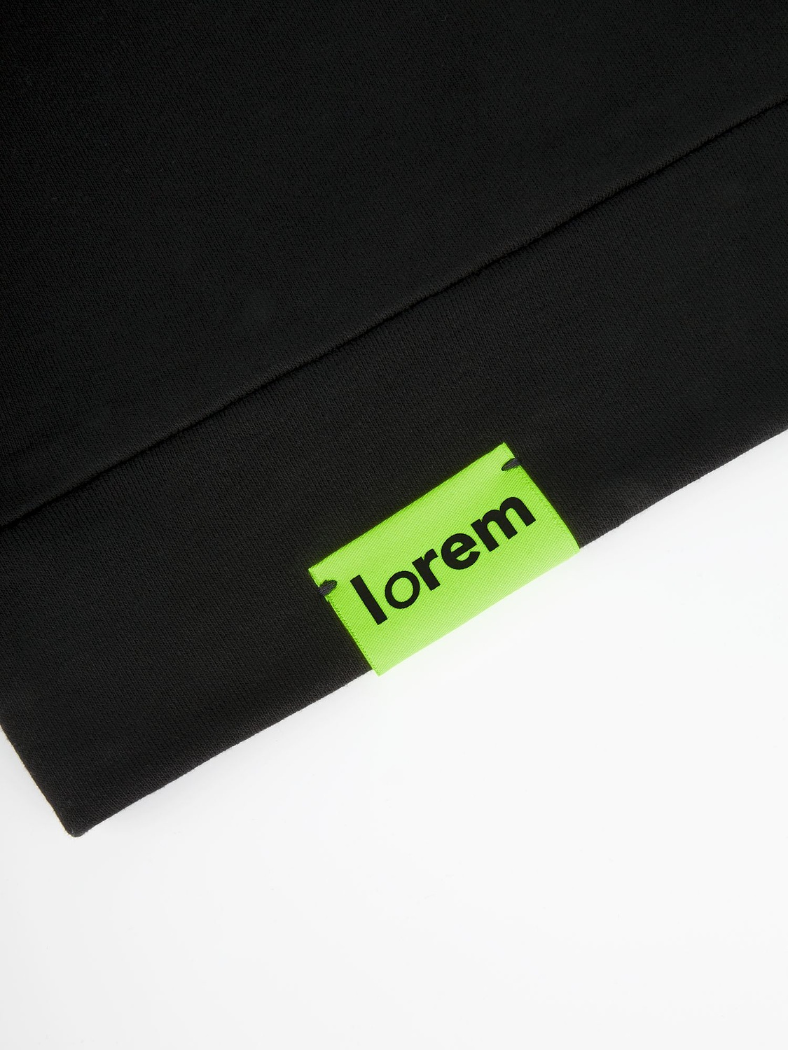 Свитшот унисекс S2, черный с логотипом