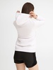 Толстовка женская Spencer Women, белая с логотипом