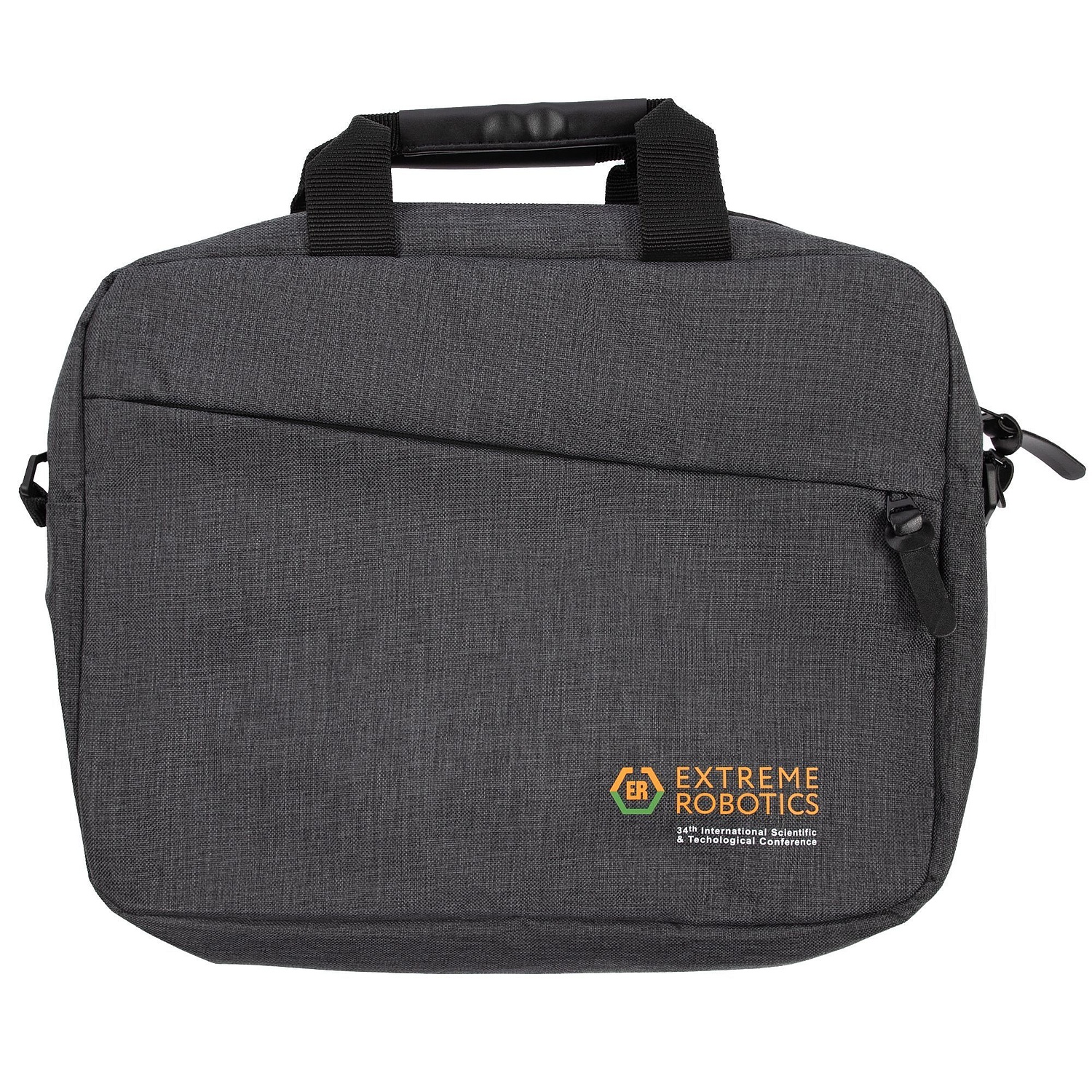 Конференц-сумка The First, темно-серая