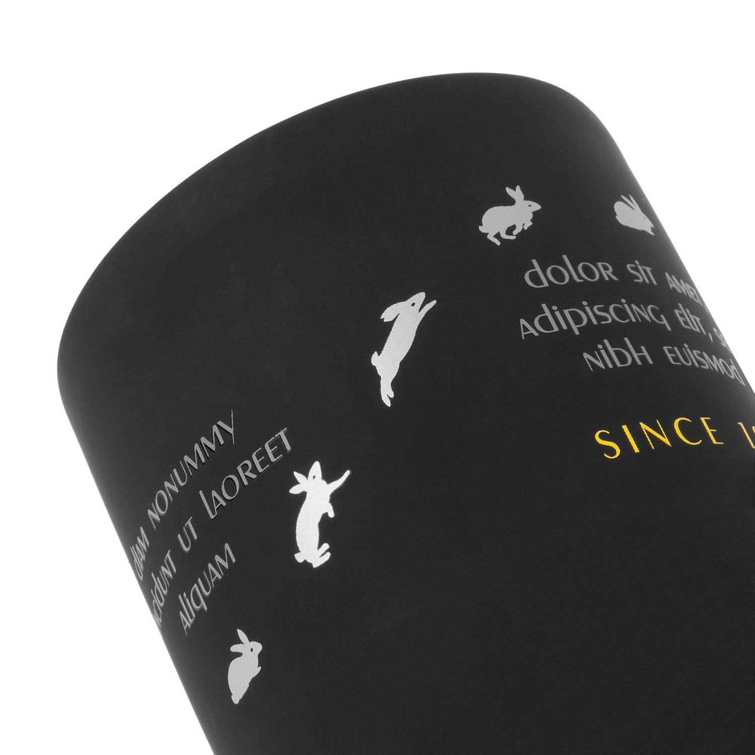 Кружка Promo Soft с покрытием софт-тач, черная с логотипом