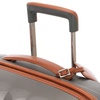 Чемодан E-Lite M, бежевый с логотипом