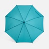 Зонт-трость Standard, бирюзовый с логотипом
