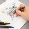 Сумка для раскрашивания Create, белая с логотипом