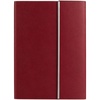 Ежедневник Petrus Flap, недатированный, красный с логотипом