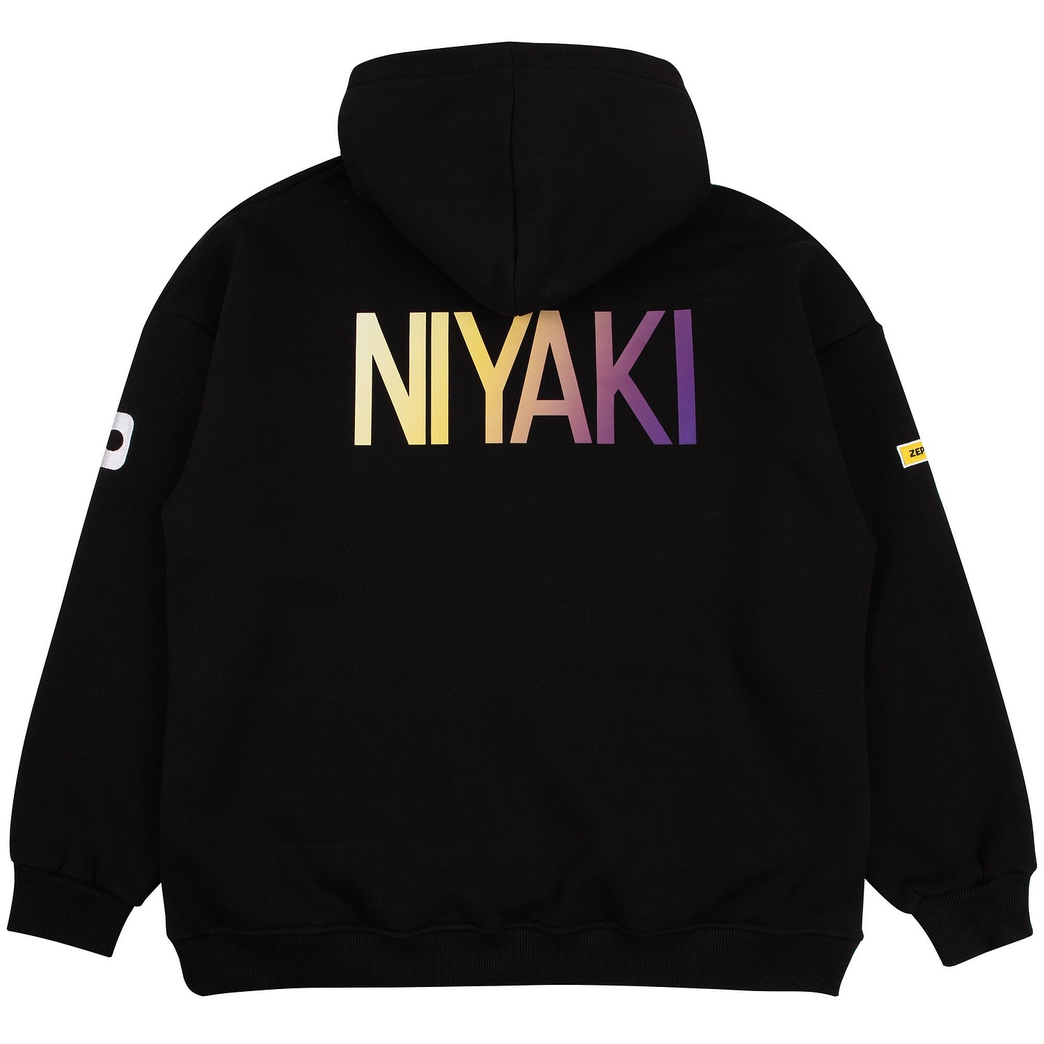 Худи Kulonga Oversize, черное с логотипом