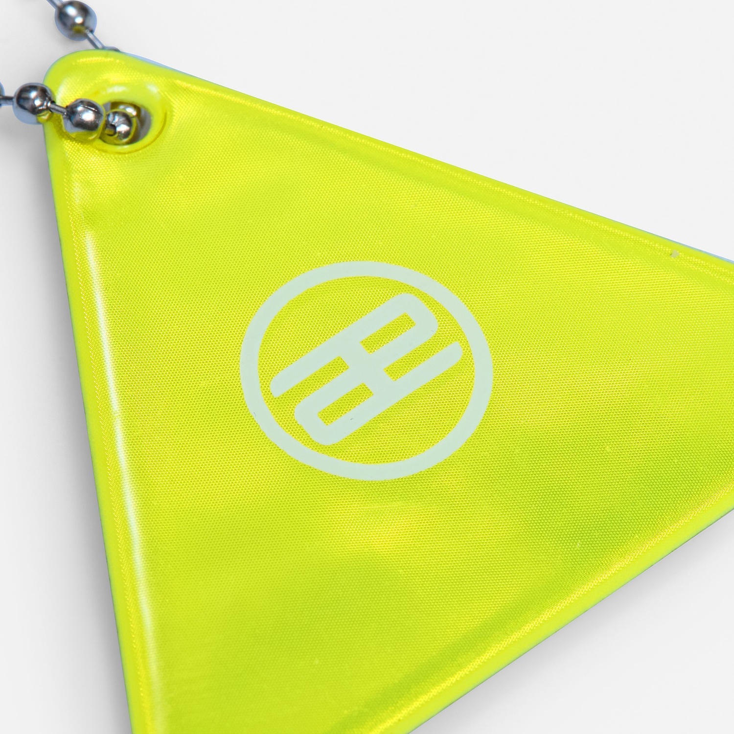 Светоотражатель Spare Care, треугольник, желтый неон