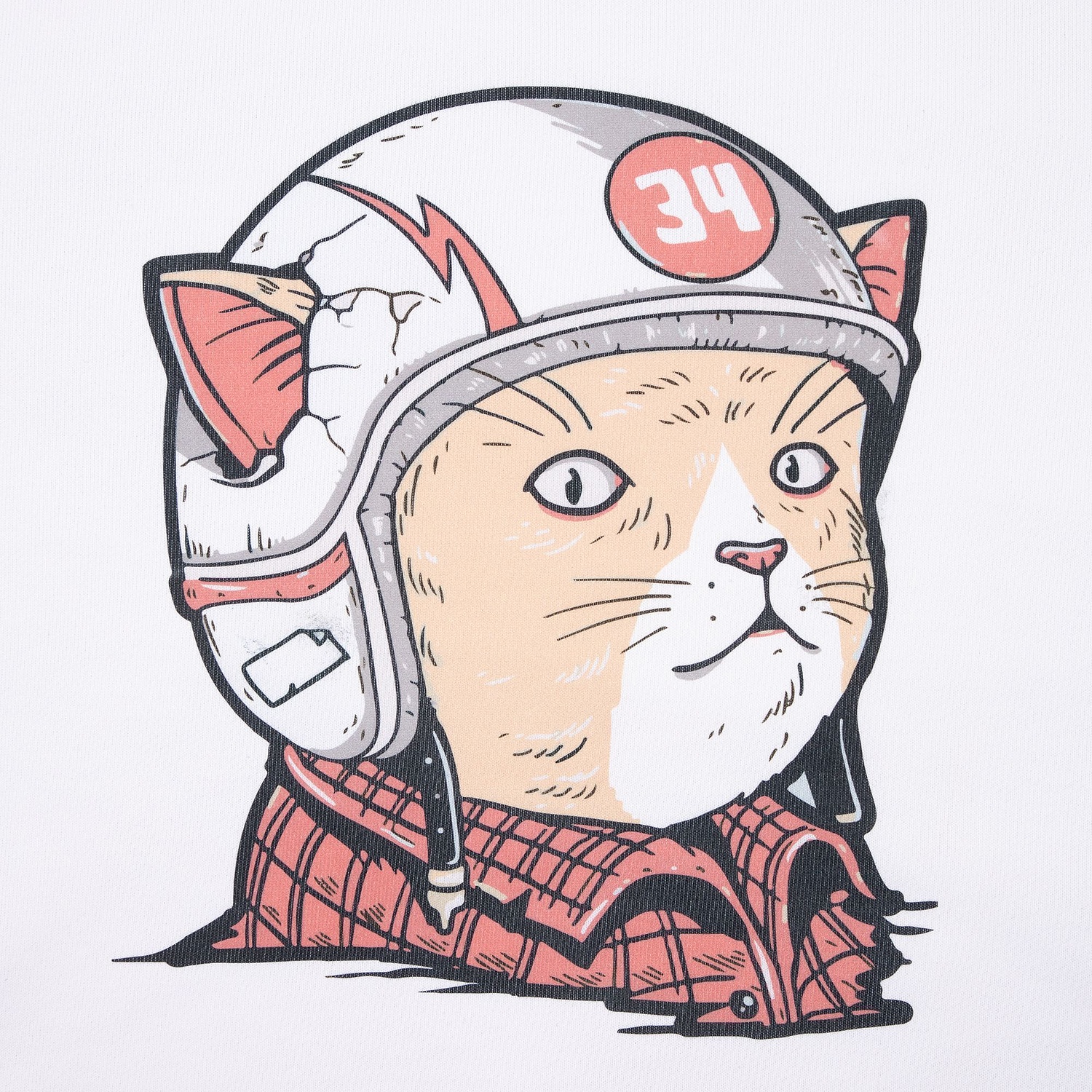 Свитшот унисекс Sublimatism, белый с логотипом