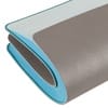 Ежедневник Flexpen, недатированный, серебристо-бирюзовый с логотипом