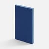Ежедневник Flat Mini ver.2, недатированный, синий с логотипом