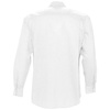 Рубашка мужская с длинным рукавом Boston, белая с логотипом