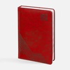 Ежедневник Faro, датированный, красный с логотипом