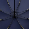 Зонт-трость Rainzee, темно-синий с логотипом