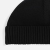 Шапка ComFleece, черная с логотипом