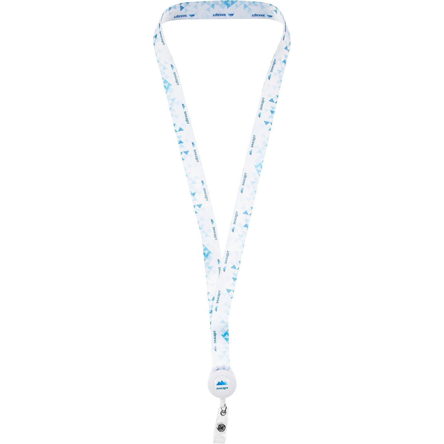 Лента для бейджа с ретрактором TapePrint на заказ с логотипом