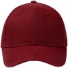 Бейсболка Hillside, бордовая с логотипом
