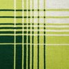 Плед Duotone, зеленый с белым с логотипом