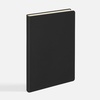 Ежедневник Flex Shall New, недатированный, черный с логотипом