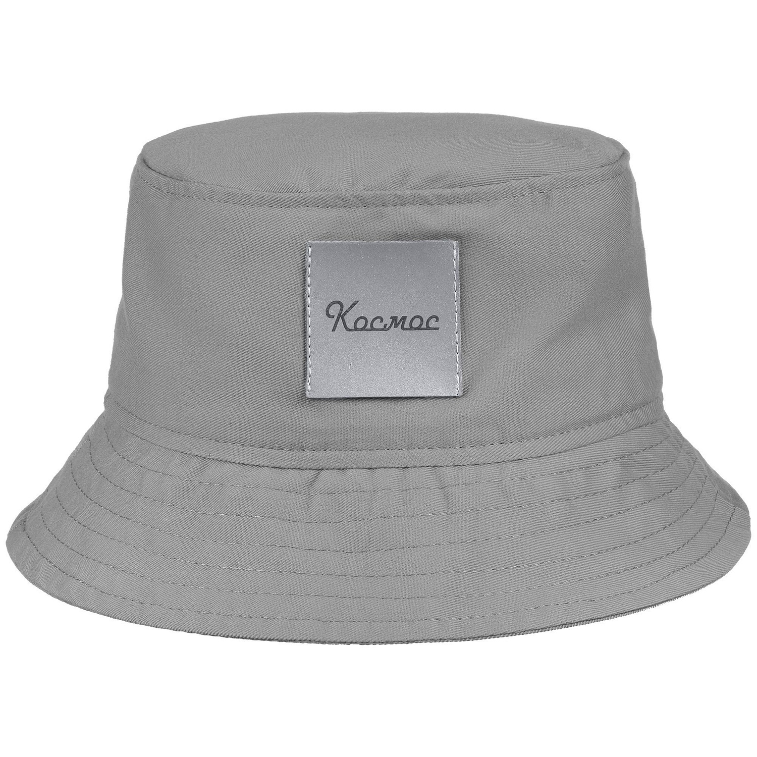 Лейбл светоотражающий Tao, L, серый с логотипом