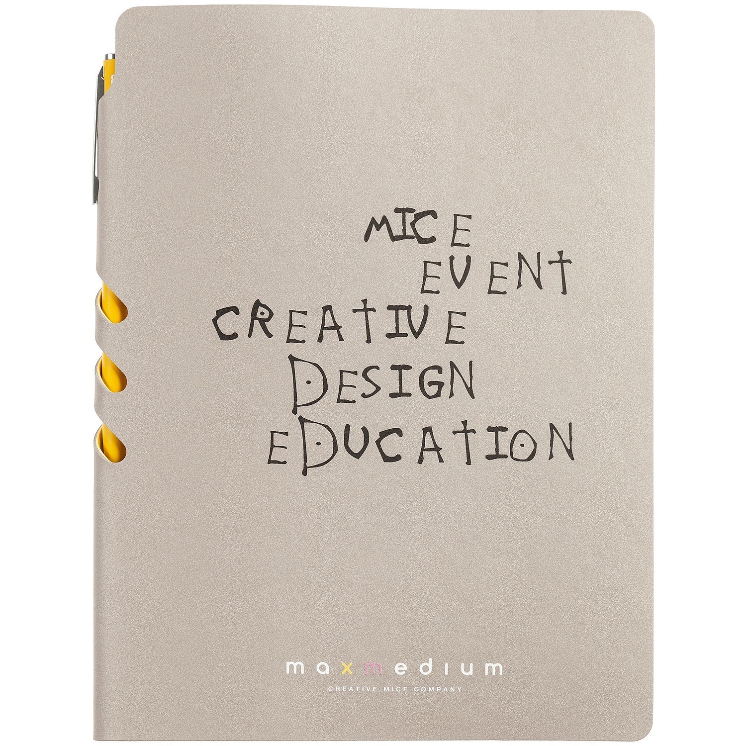 Ежедневник Flexpen, недатированный, серебристо-синий