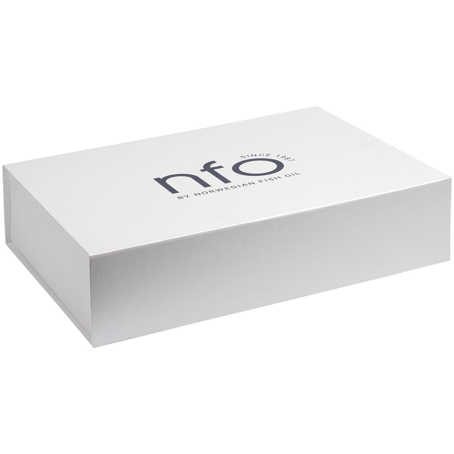 Коробка Koffer, белая (Majestic) с логотипом