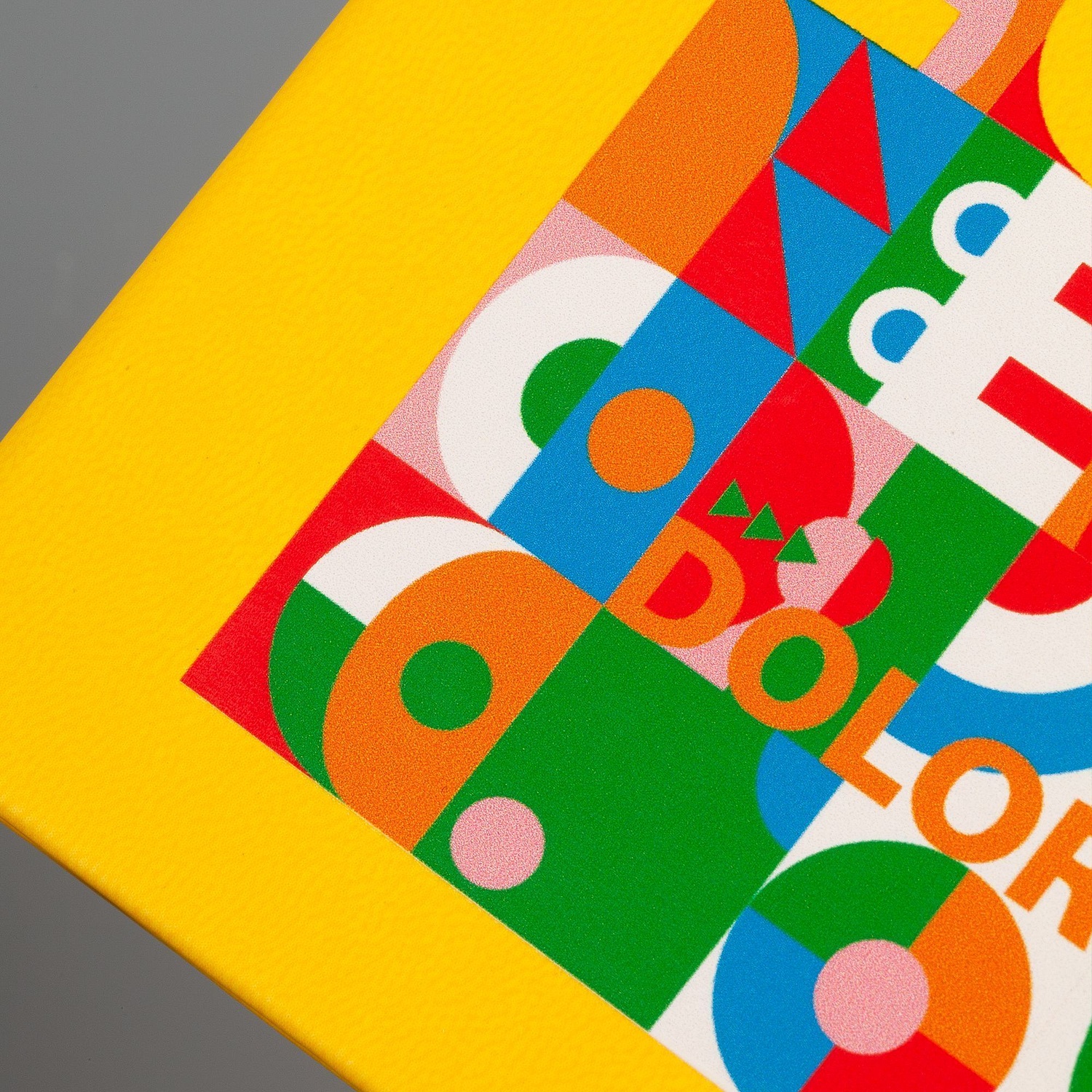 Ежедневник New Latte, недатированный, желтый с логотипом