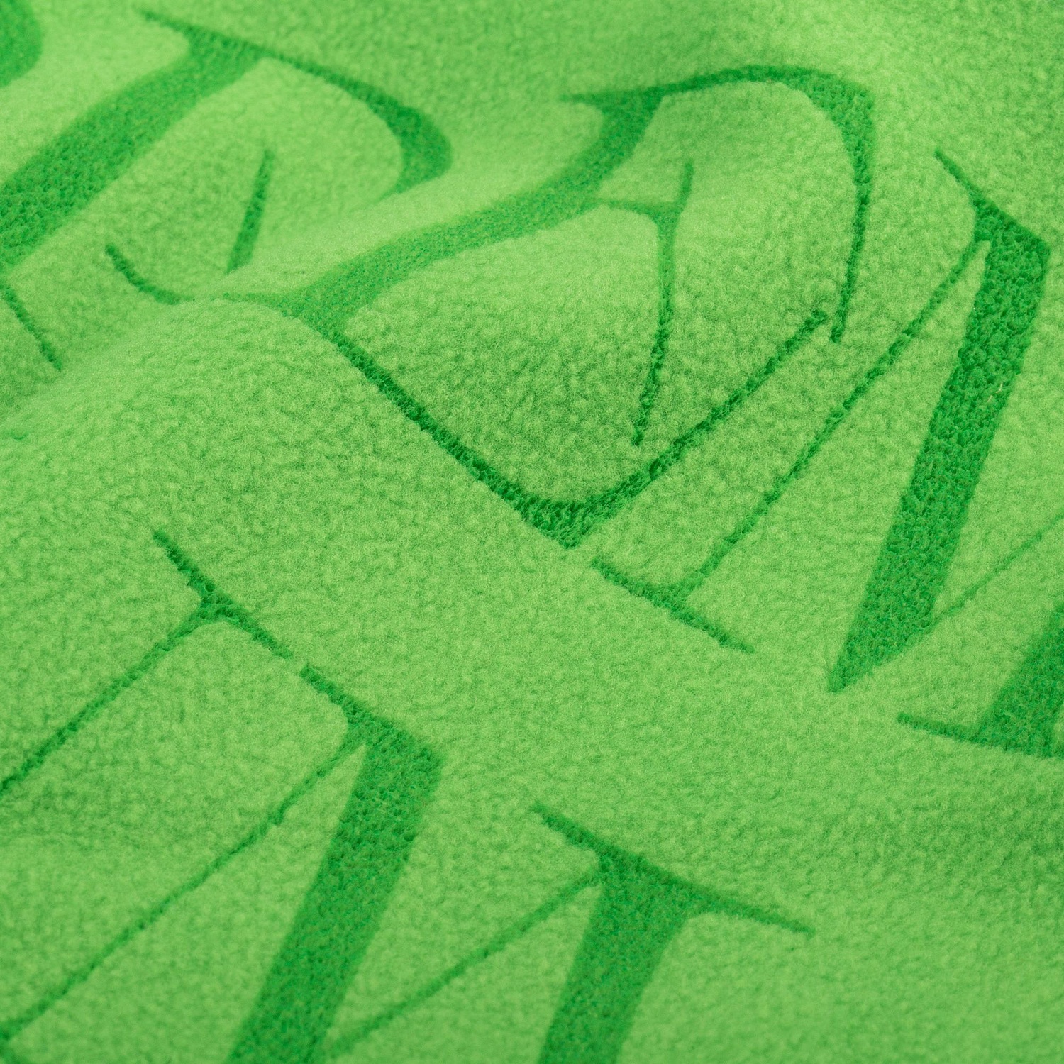 Куртка флисовая унисекс Fliska, зеленое яблоко с логотипом