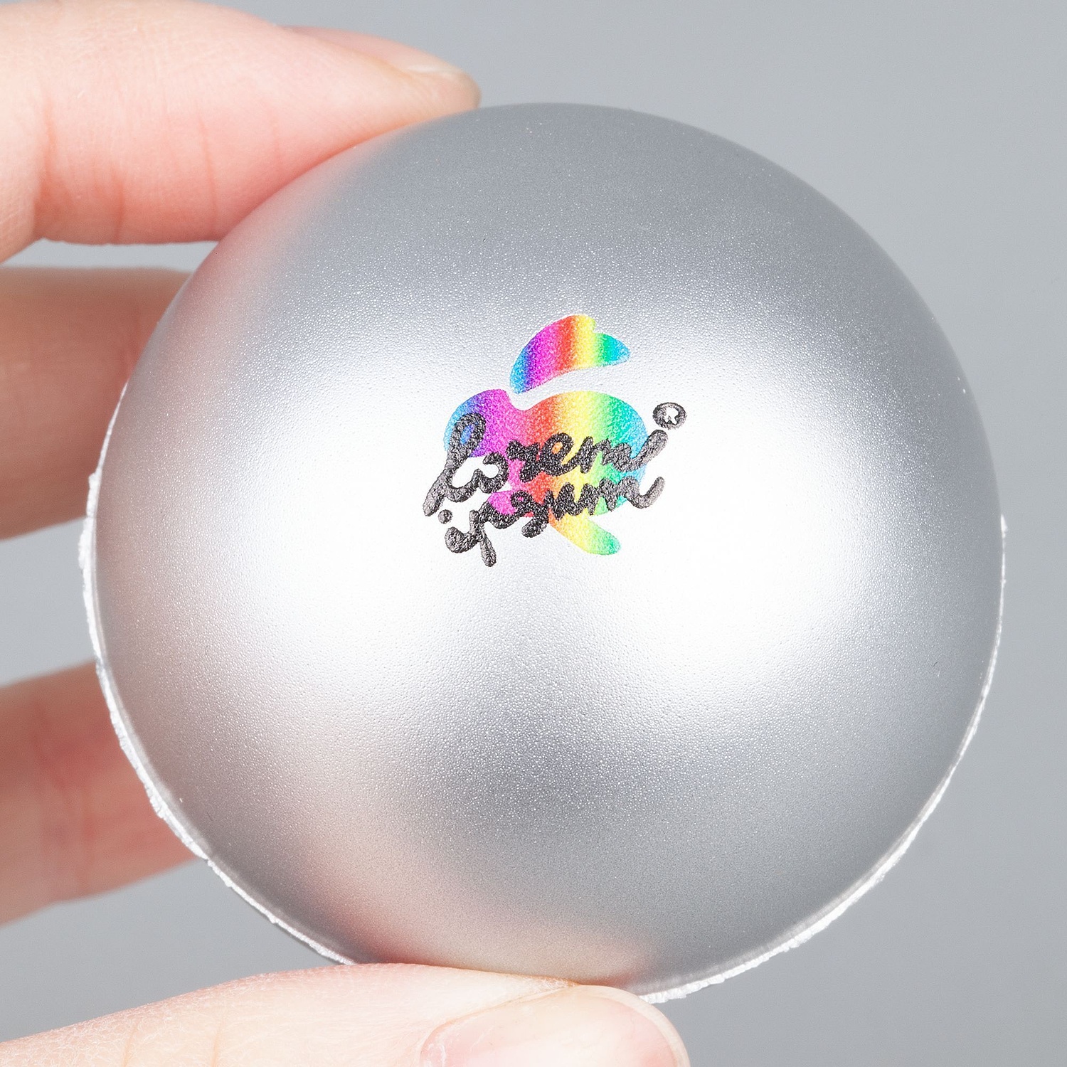 Антистресс Mash, серебристый ver.2