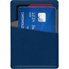 Картхолдер Dual, серо-синий с логотипом