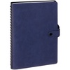 Ежедневник Strep Front на заказ, недатированный, синий с логотипом