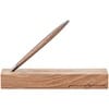 Вечная ручка Cambiano Matte Black Walnut с логотипом
