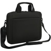 Сумка для ноутбука L224, черная с логотипом