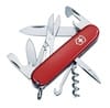 Офицерский нож Climber 91, красный с логотипом