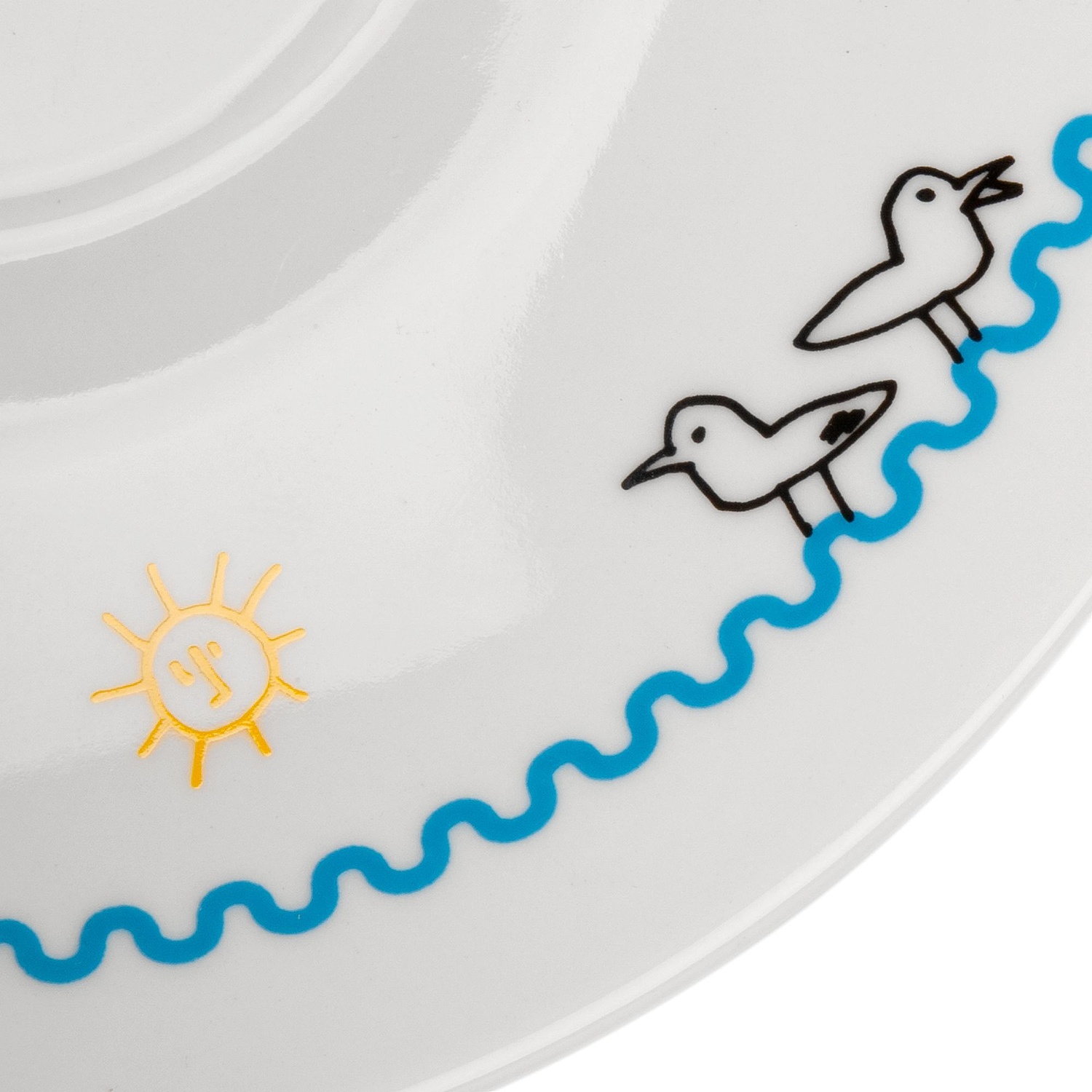 Чайная пара Small Talk, белая с логотипом