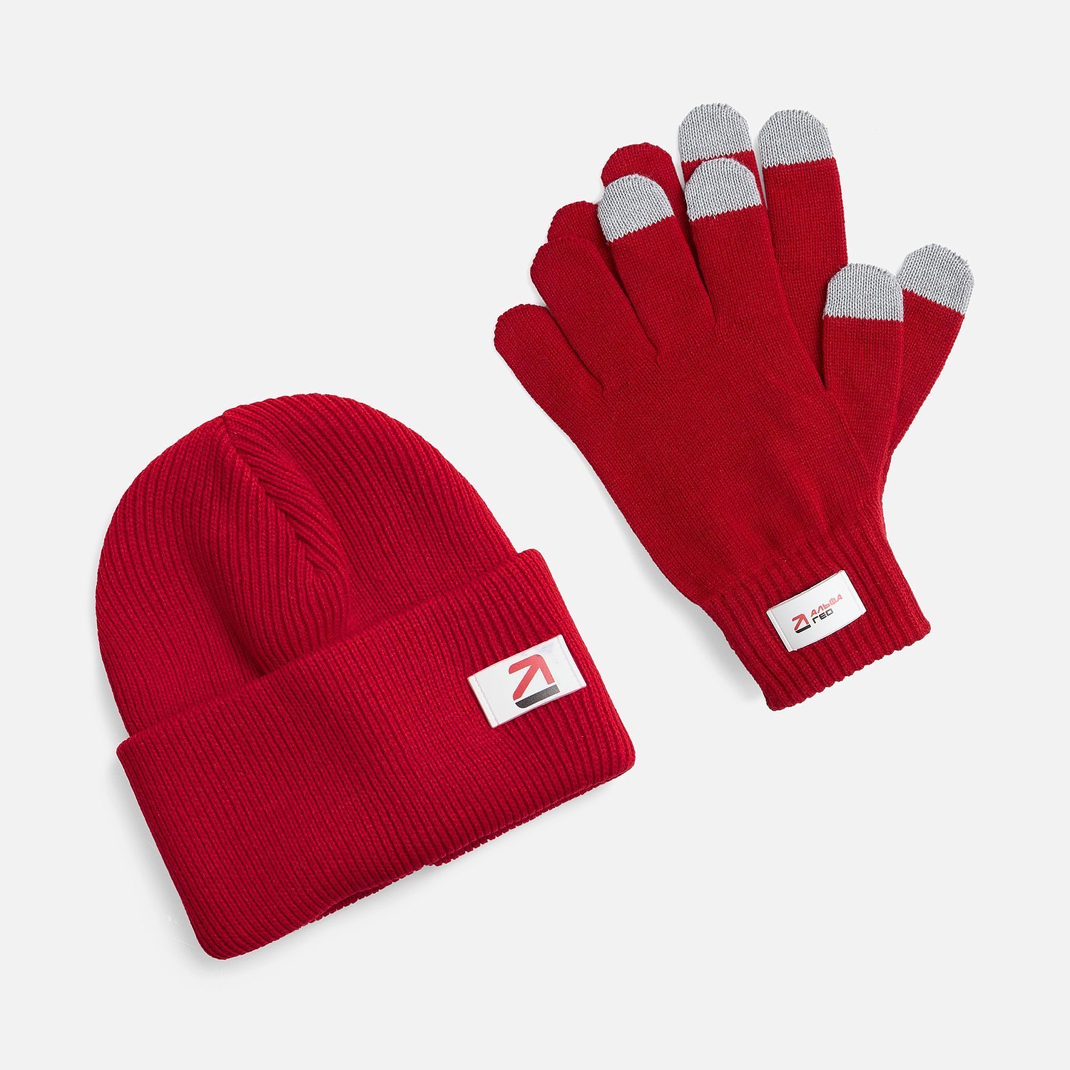 Шапка Life Explorer, красная (алая) с логотипом